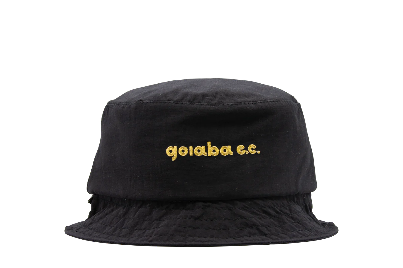 Goiaba E.C. - Campo Nylon Bucket Hat - Black/Gold