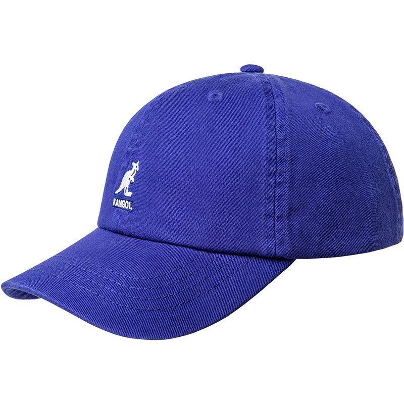 Kangol Washed Baseball Hat - Starry Blue