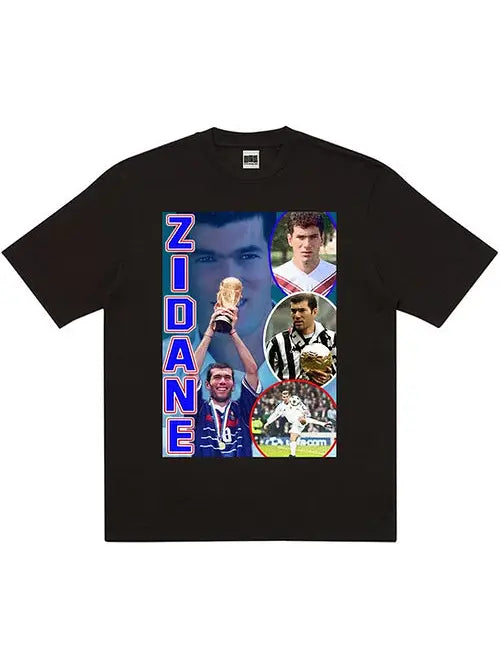 Retro Football Gang Zidane T-Shirt