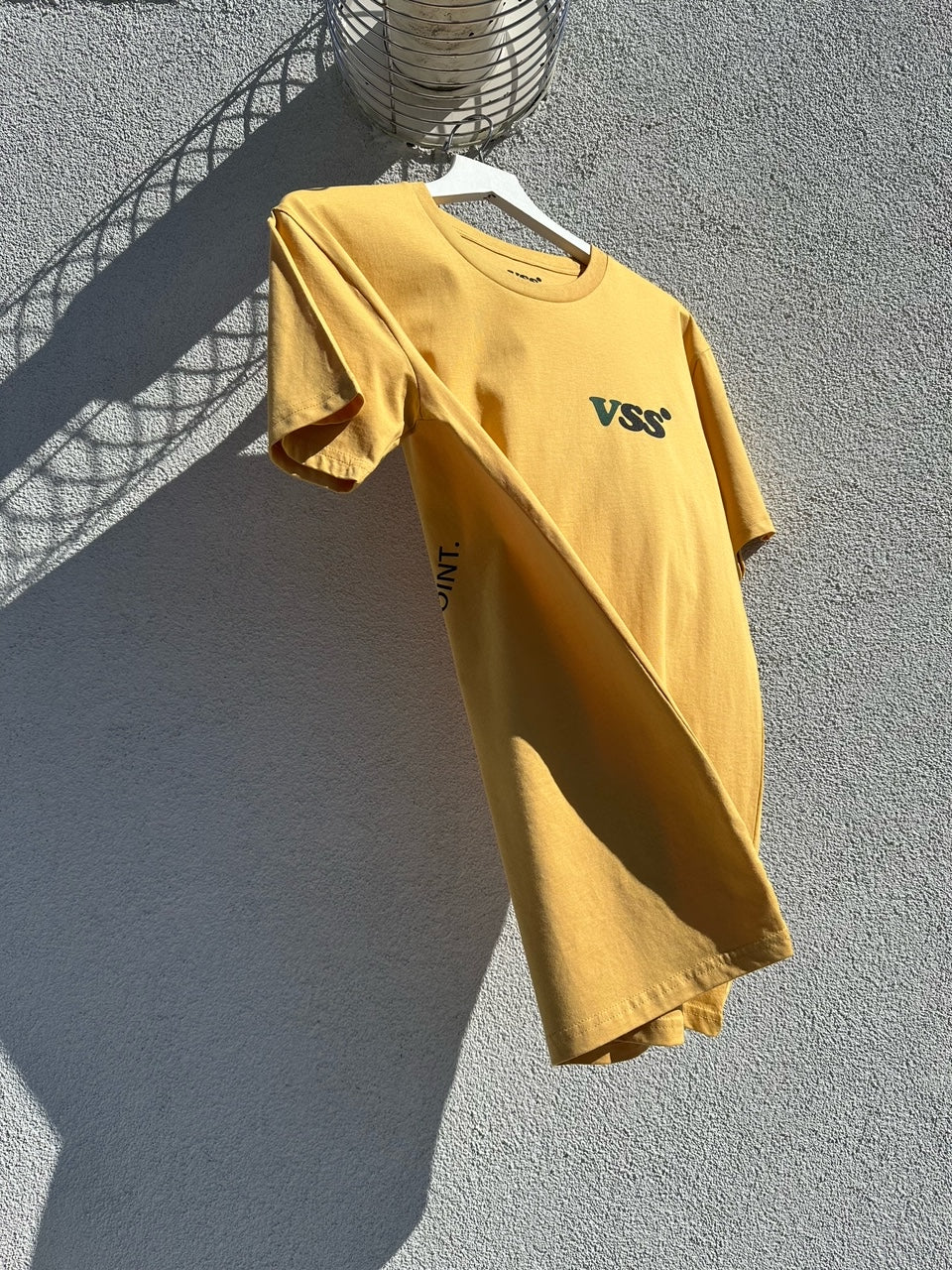 VSS: A Soccer & Lifestyle Joint. T-Shirt - Mustard