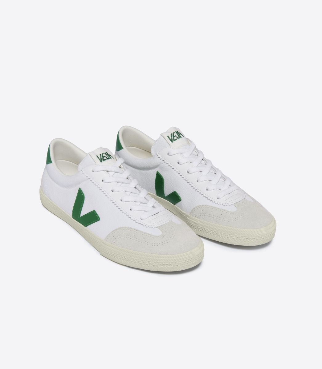 Veja Volley Canvas - White Emeraude