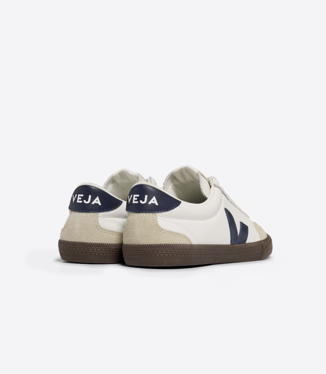 Veja Volley Leather - White Nautico Bark