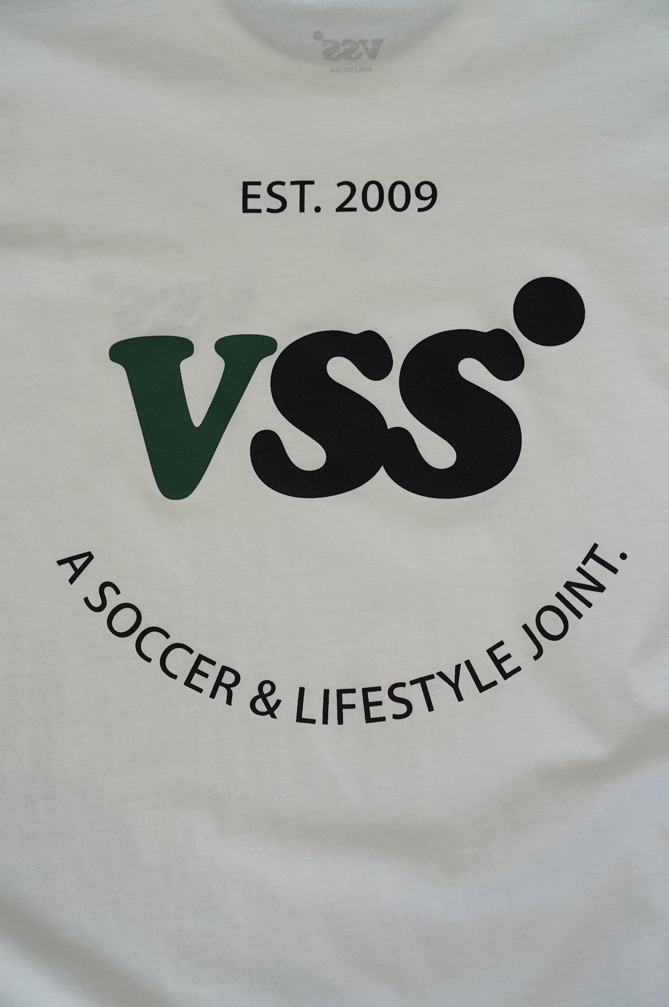 VSS: A Soccer & Lifestyle Joint. T-Shirt - Natural