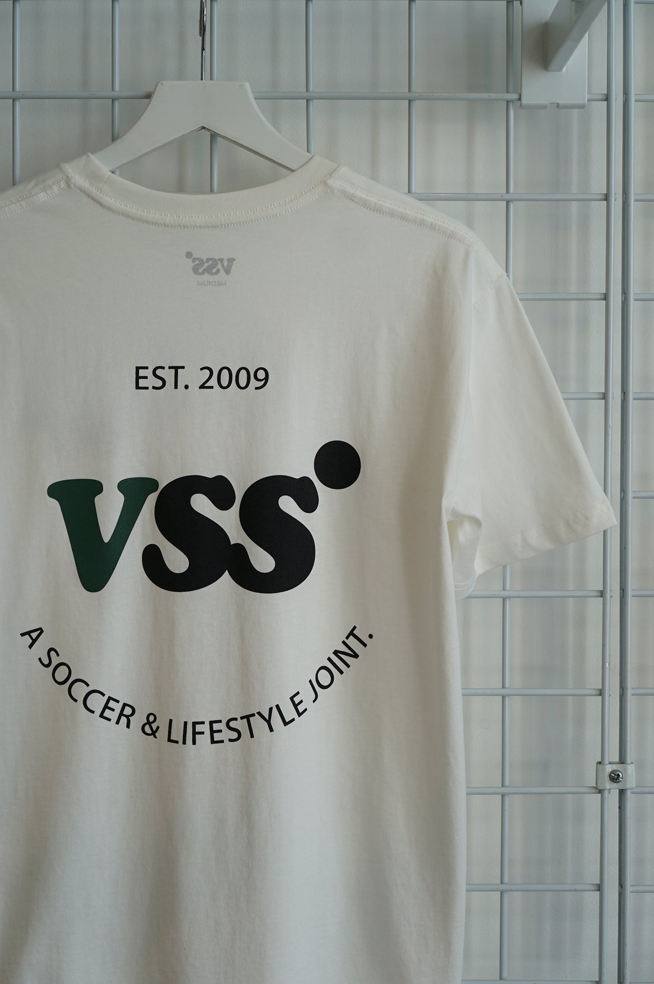 VSS: A Soccer & Lifestyle Joint. T-Shirt - Natural