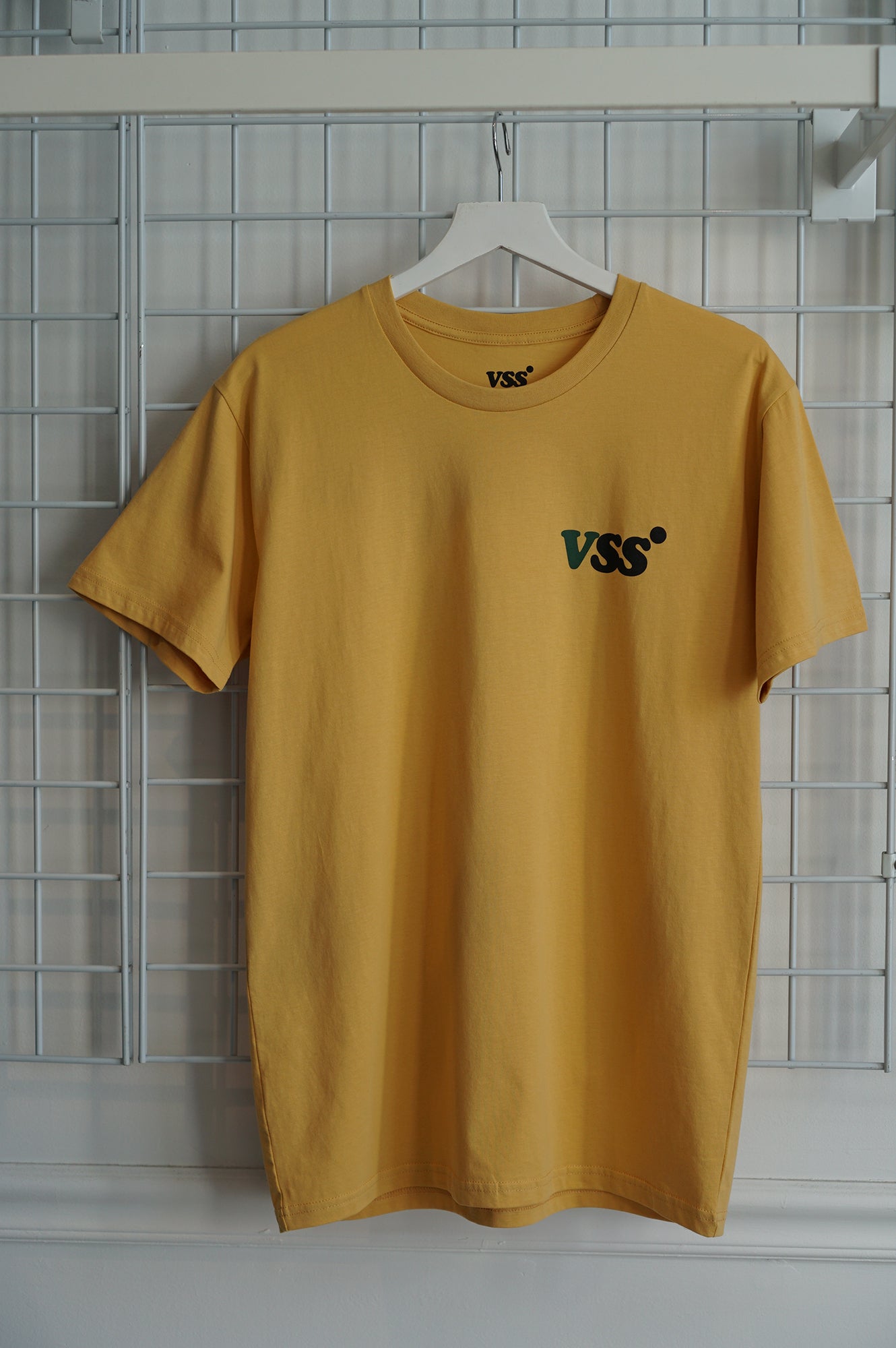 VSS: A Soccer & Lifestyle Joint. T-Shirt - Mustard