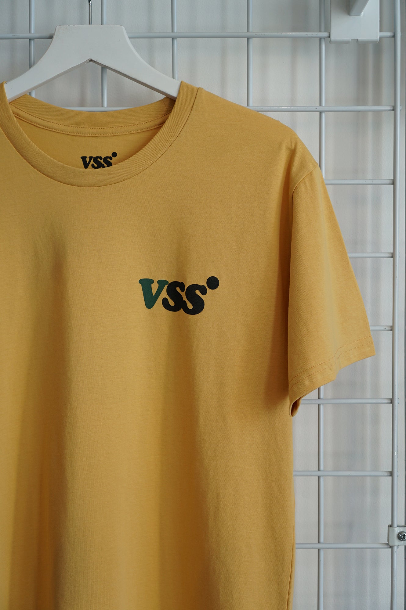 VSS: A Soccer & Lifestyle Joint. T-Shirt - Mustard