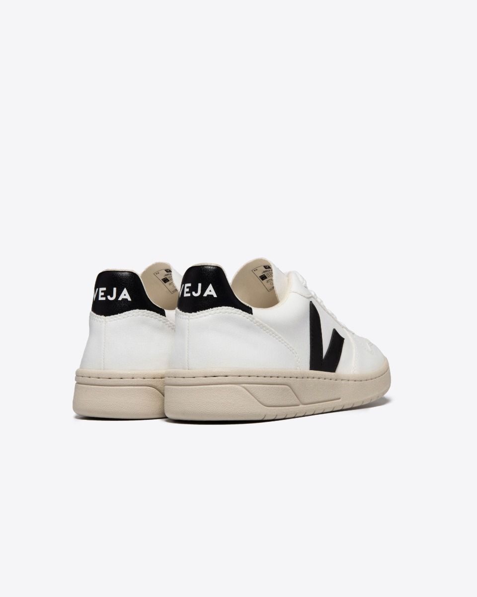 Veja V-10 CWL White Black - Village Soccer Shop