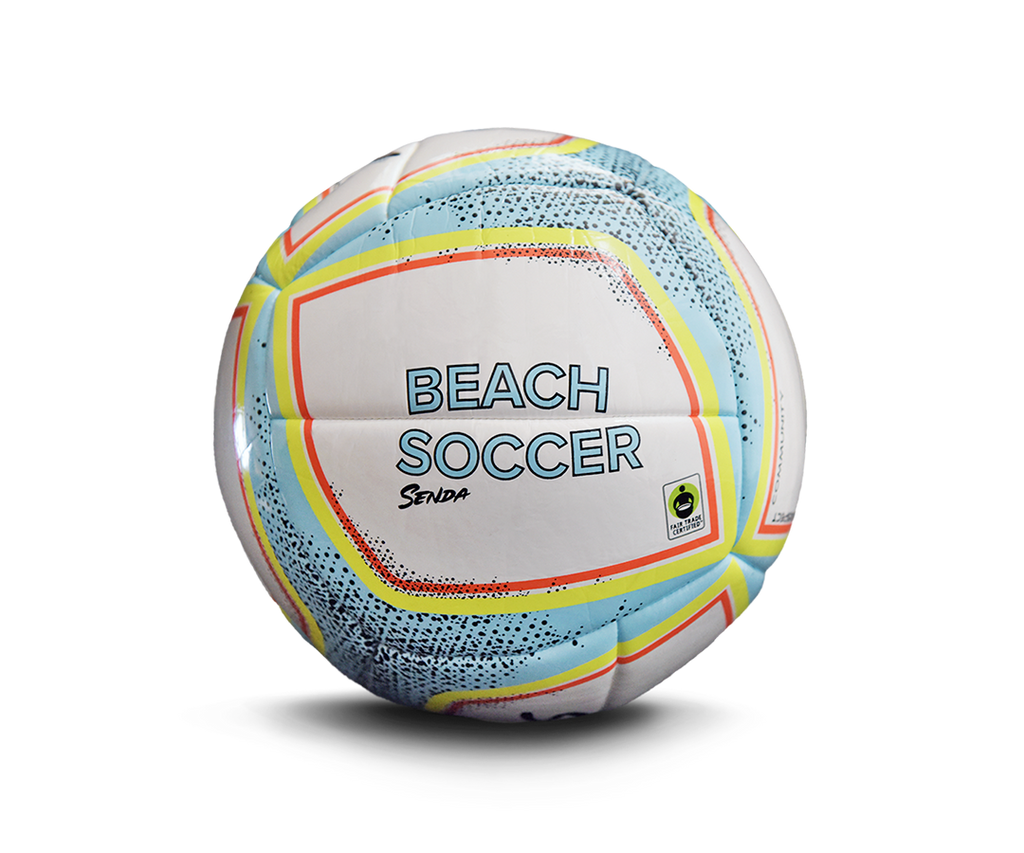 Senda Athletics Playa Beach Soccer Ball - Orange/Yellow