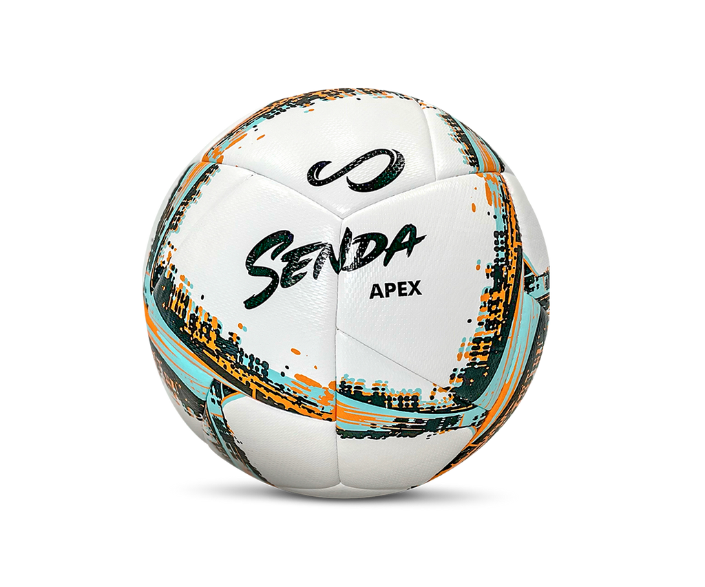 Senda Athletics Apex Match Soccer Ball - White/Orange