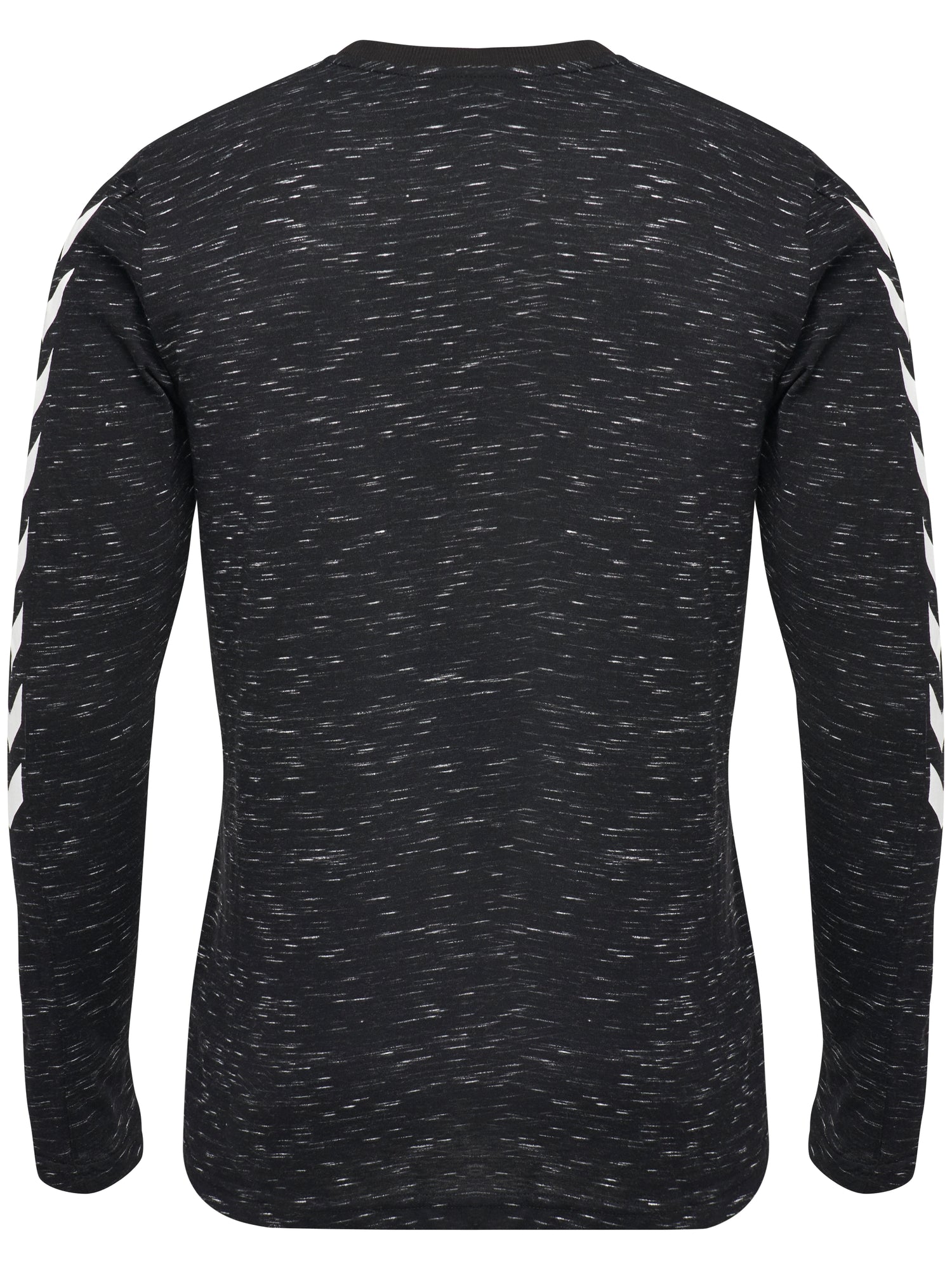 Hummel HML Glay Long Sleeve Tee - Heather Black - The Village Soccer Shop