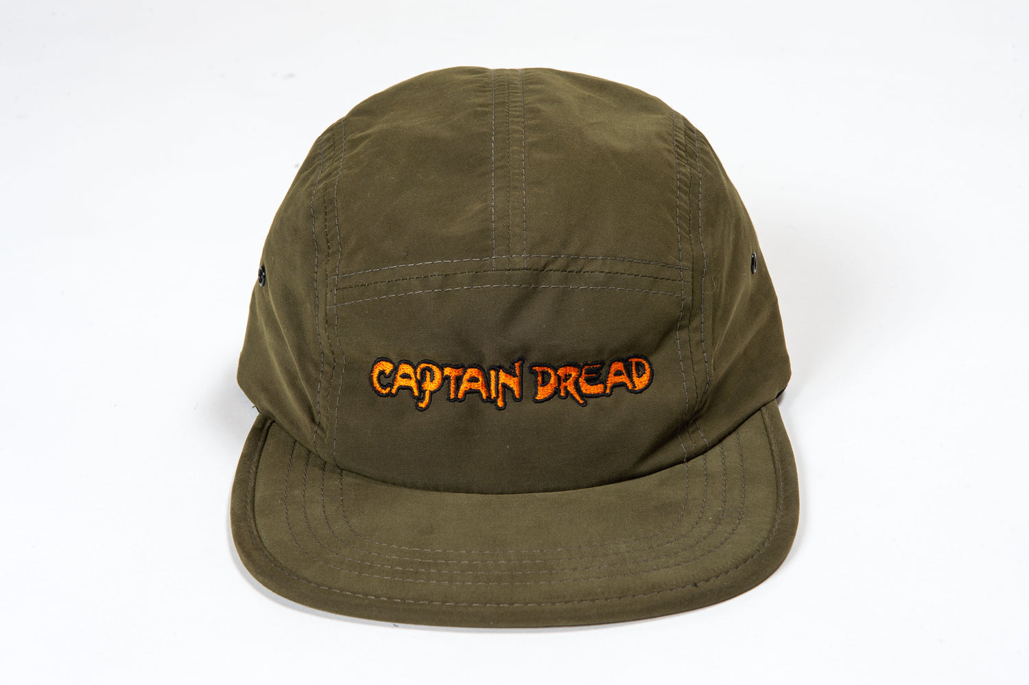 MIDFLD x CITY BOYS FC Captain Dread 5-Panel Cap - Buck/Orange