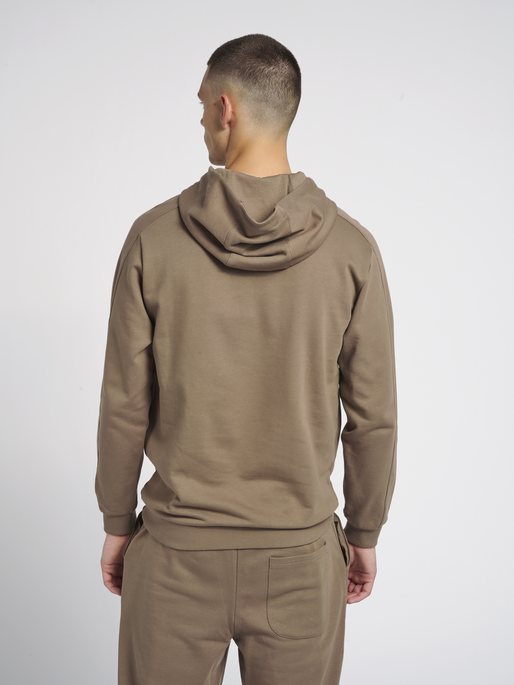 Hummel hmlDENNIS Hoodie - Walnut