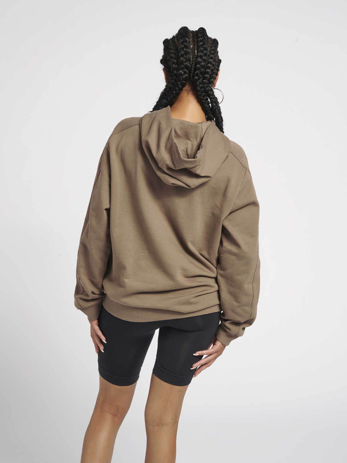 Hummel hmlDENNIS Hoodie - Walnut
