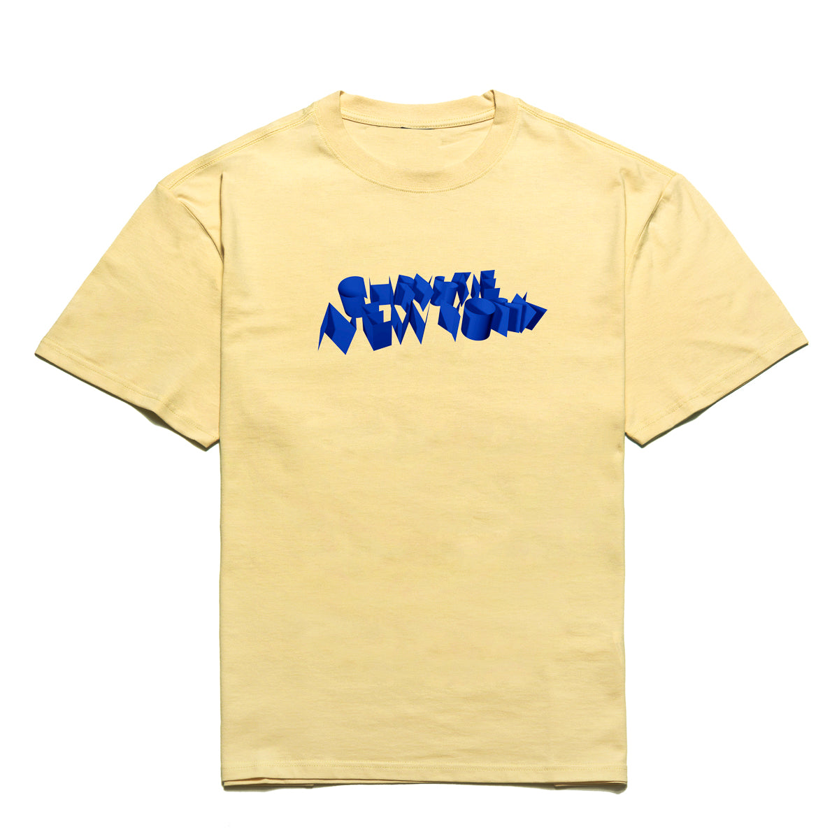 Chrystie NYC D logo T-shirt - Banana