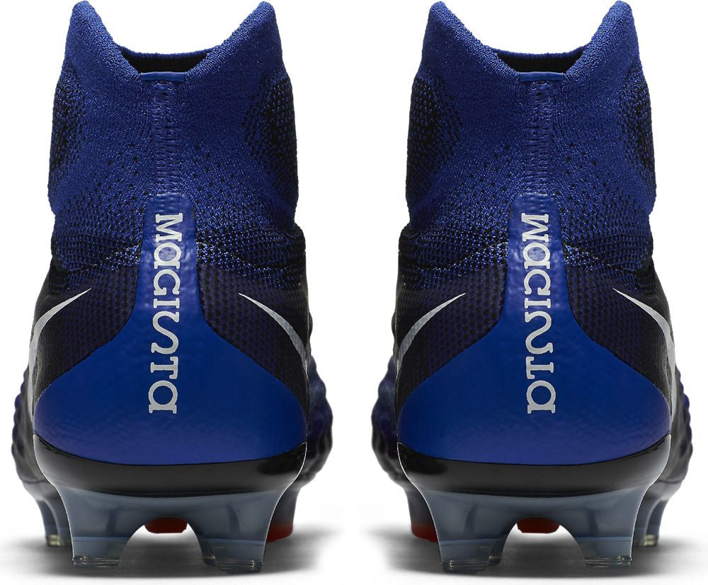 Nike Magista Obra II FG Soccer Boots - Black/Paramount Blue