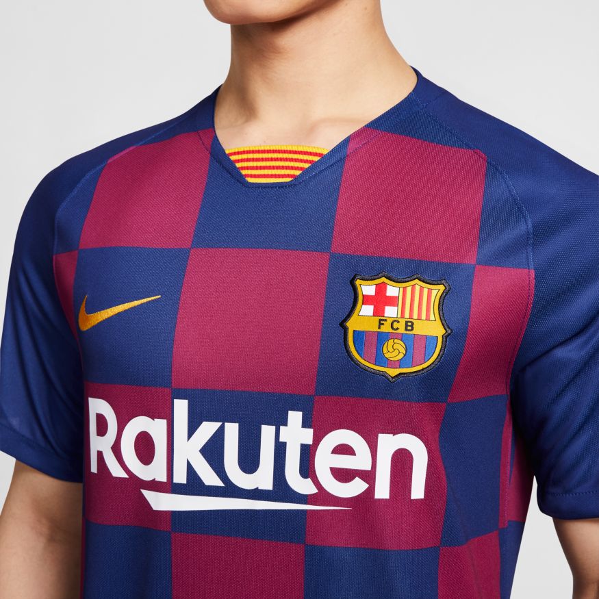 Nike FC Barcelona 2019/20 Stadium Home Soccer Jersey