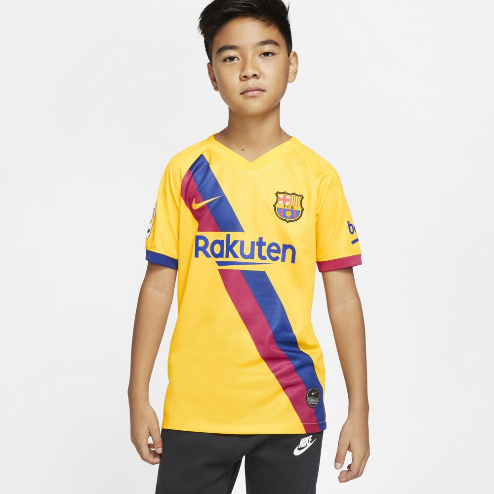 Nike FC Barcelona 2019/20 Stadium Away Big Kids' Soccer Jersey