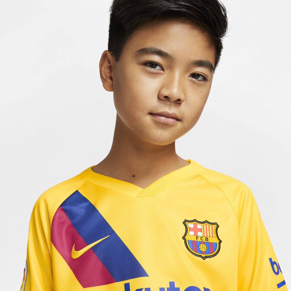 Nike FC Barcelona 2019/20 Stadium Away Big Kids' Soccer Jersey
