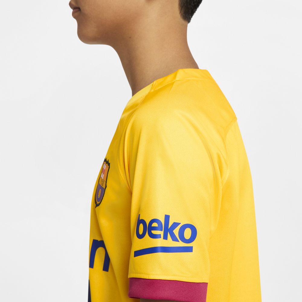 Nike FC Barcelona 2019/20 Stadium Away Big Kids' Soccer Jersey