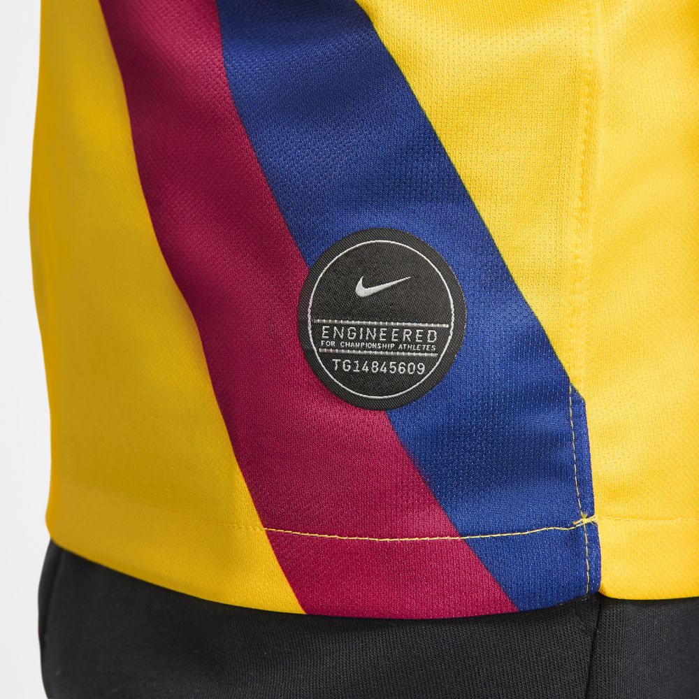 Nike FC Barcelona 2019/20 Stadium Away Big Kids' Soccer Jersey