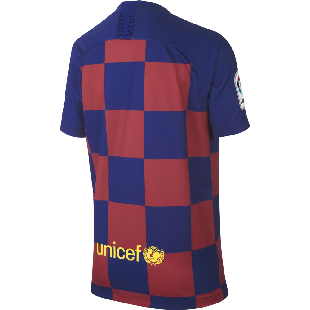 Nike FC Barcelona 2019/20 Stadium Home Big Kids' Soccer Jersey