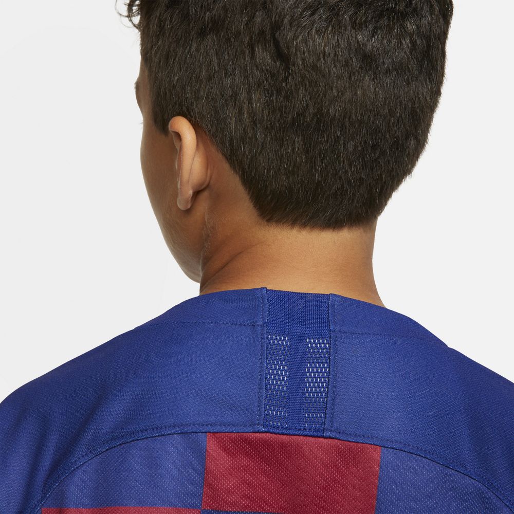 Nike FC Barcelona 2019/20 Stadium Home Big Kids' Soccer Jersey