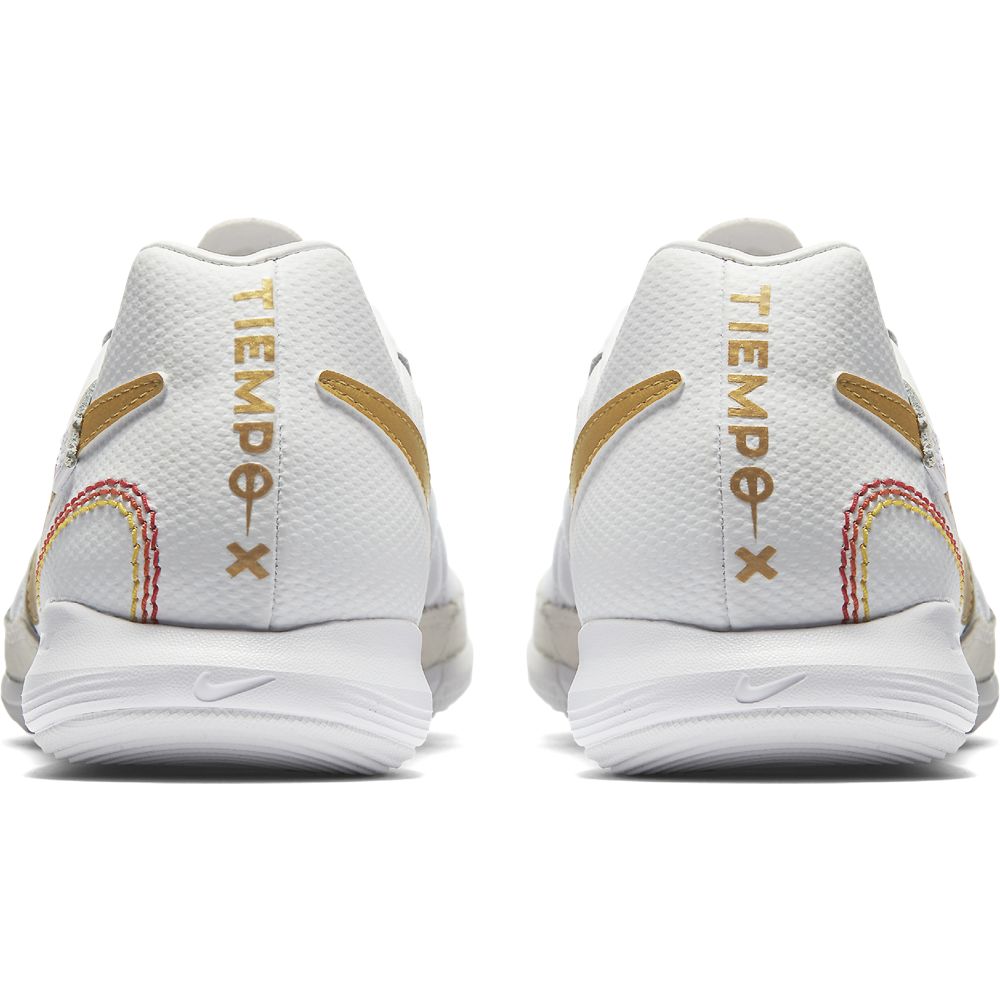 Nike Lunar LegendX 7 Pro 10R IC - Indoor Soccer Shoes - White/Metallic Gold