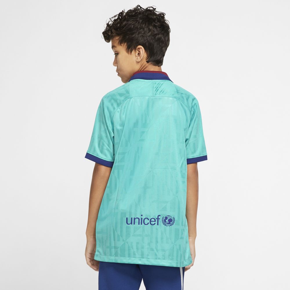 Nike FC Barcelona 2019/20 Stadium Third Big Kids' Soccer Jersey
