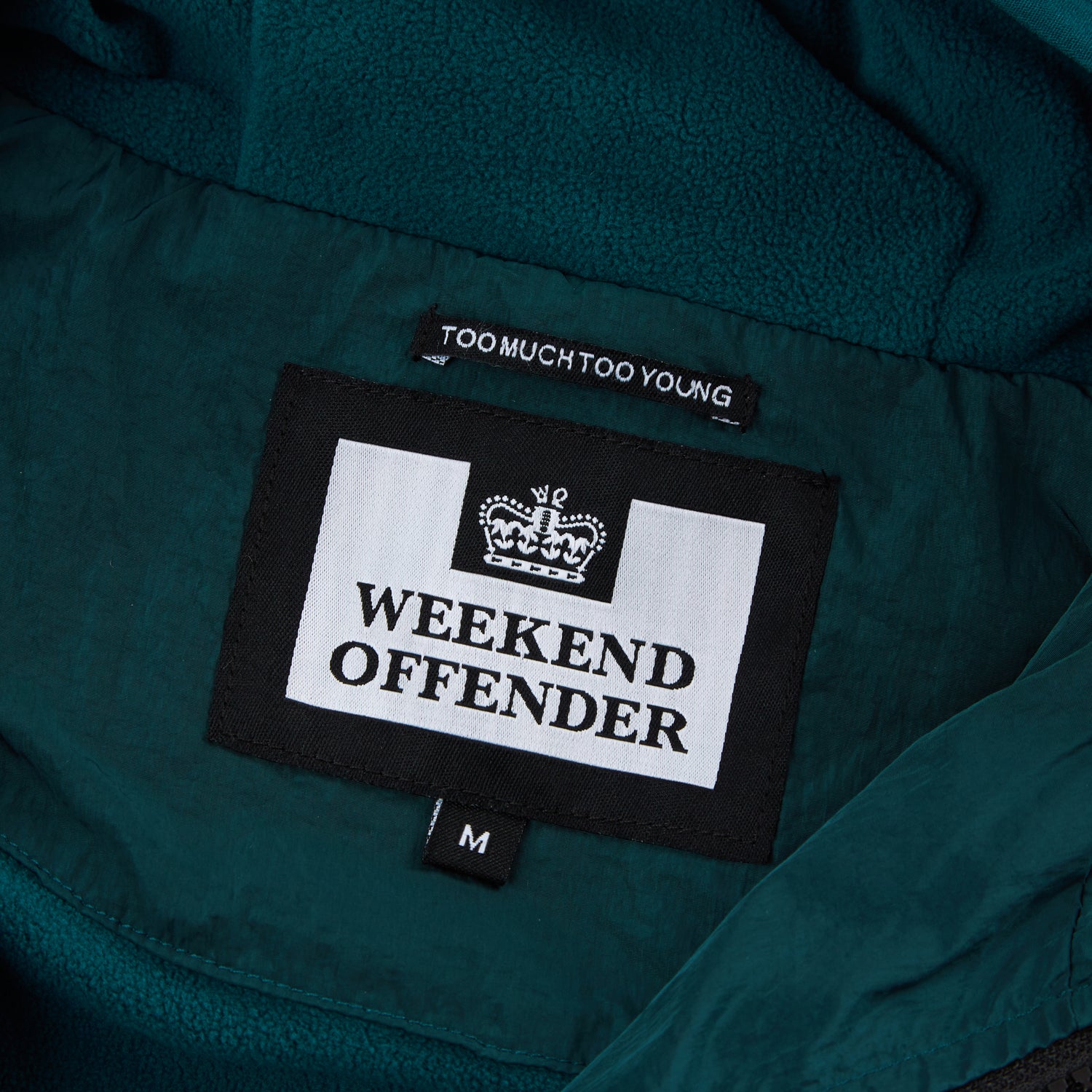Weekend Offender Technician Windbreaker Jacket - Deep Pine