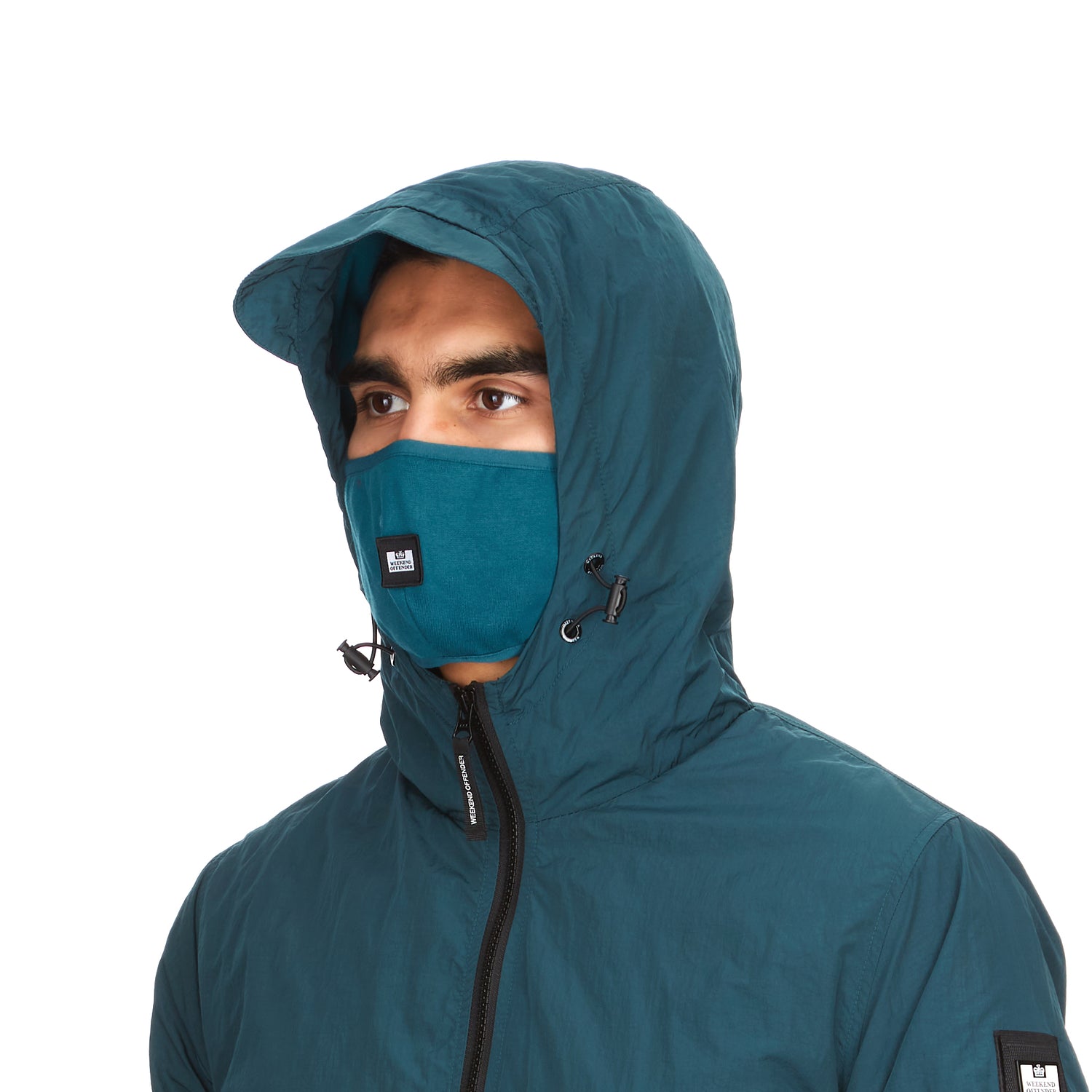 Weekend Offender Technician Windbreaker Jacket - Deep Pine