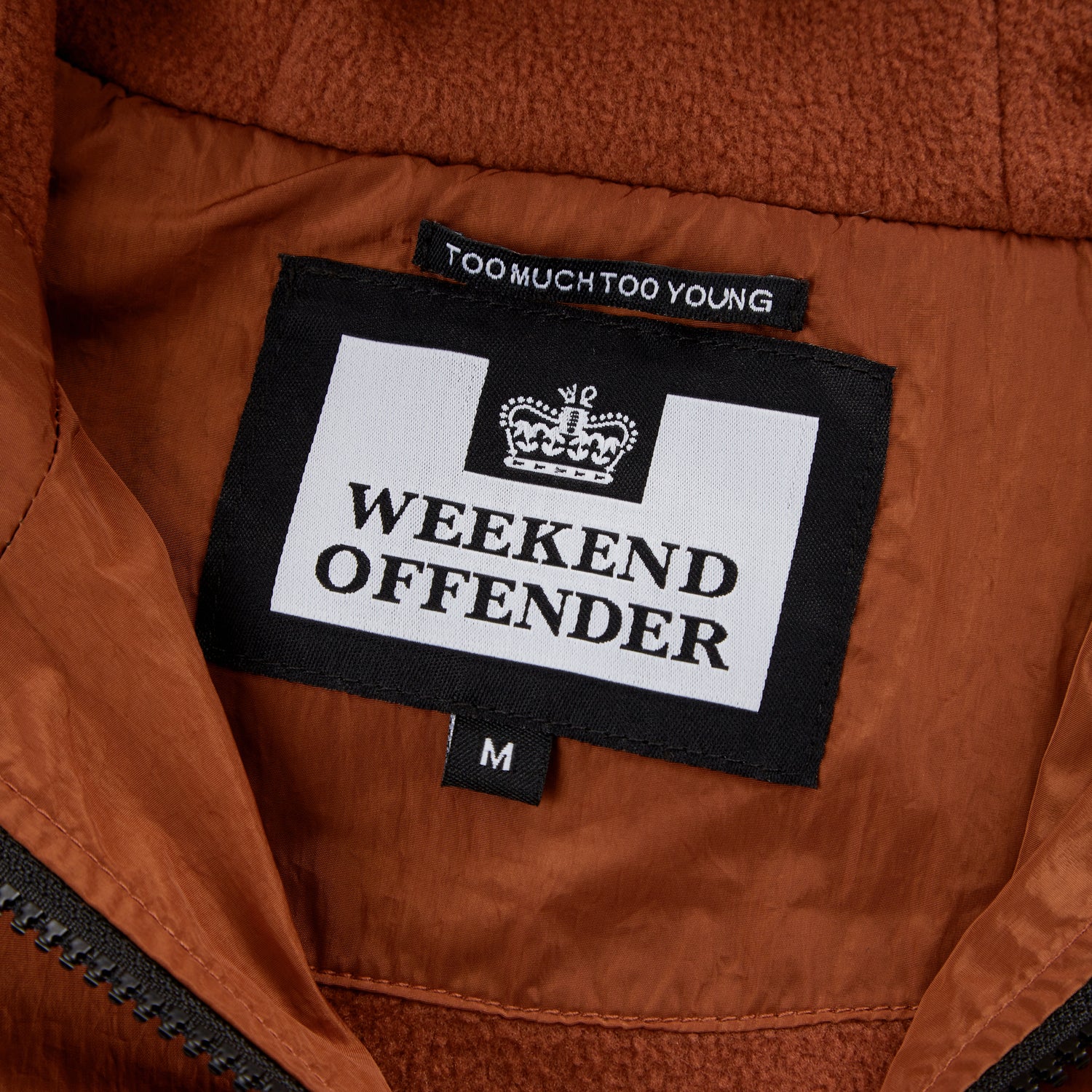 Weekend Offender Technician Windbreaker Jacket - Russet