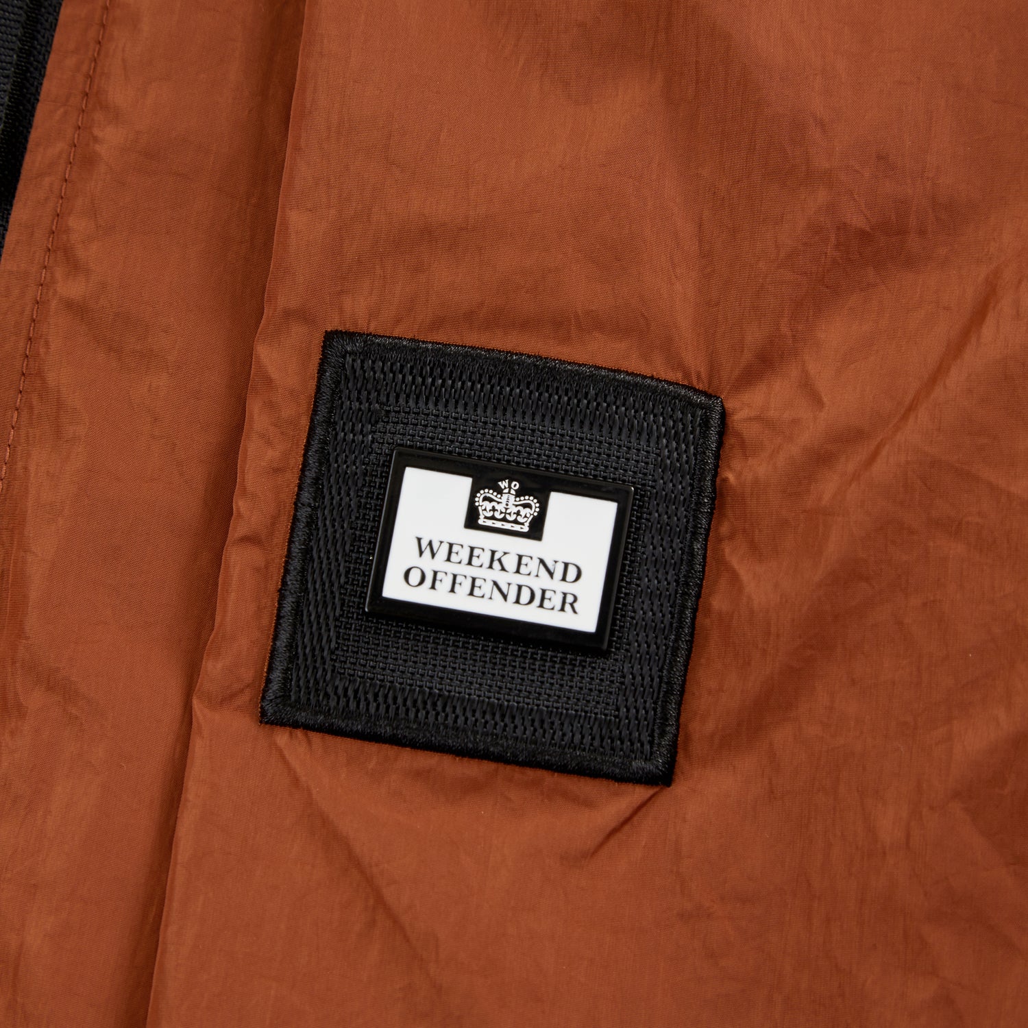 Weekend Offender Technician Windbreaker Jacket - Russet