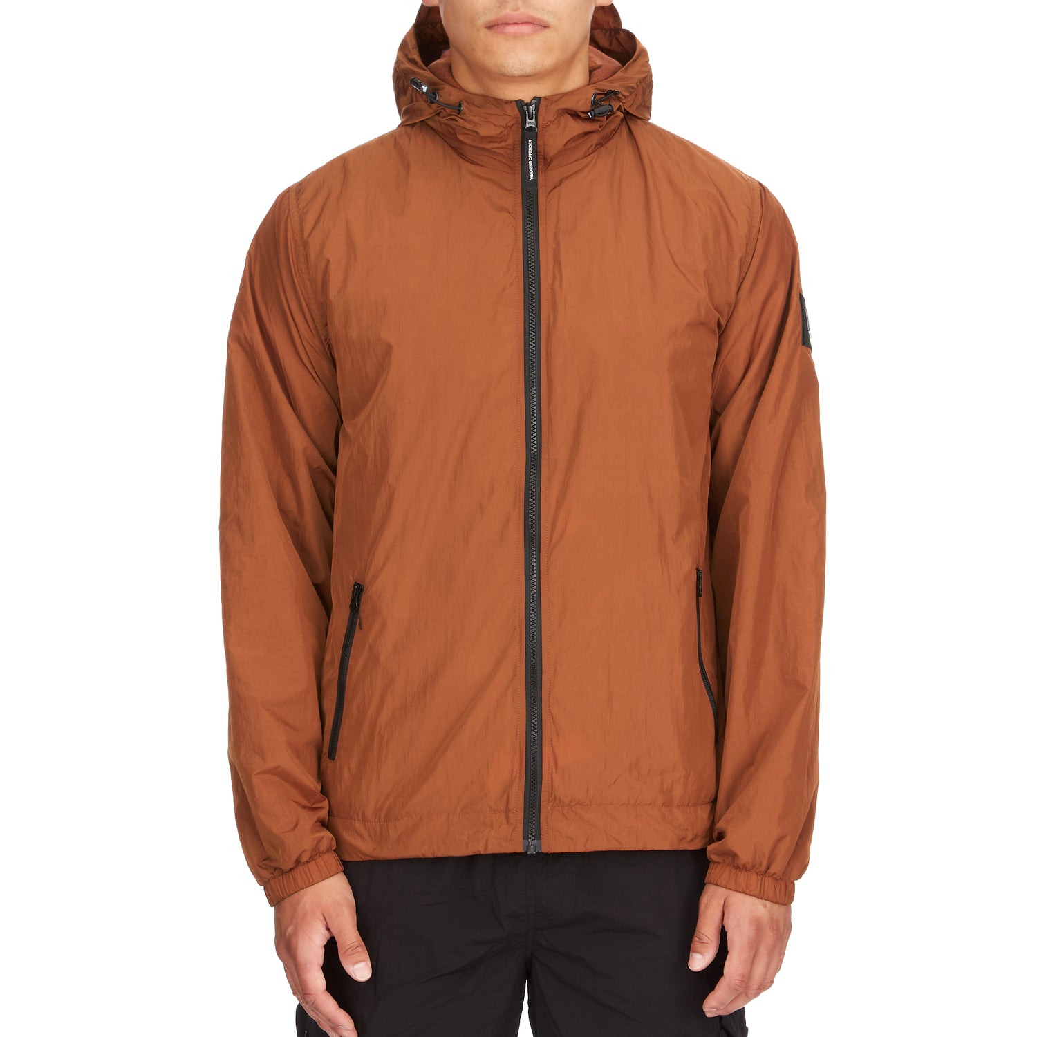 Weekend Offender Technician Windbreaker Jacket - Russet
