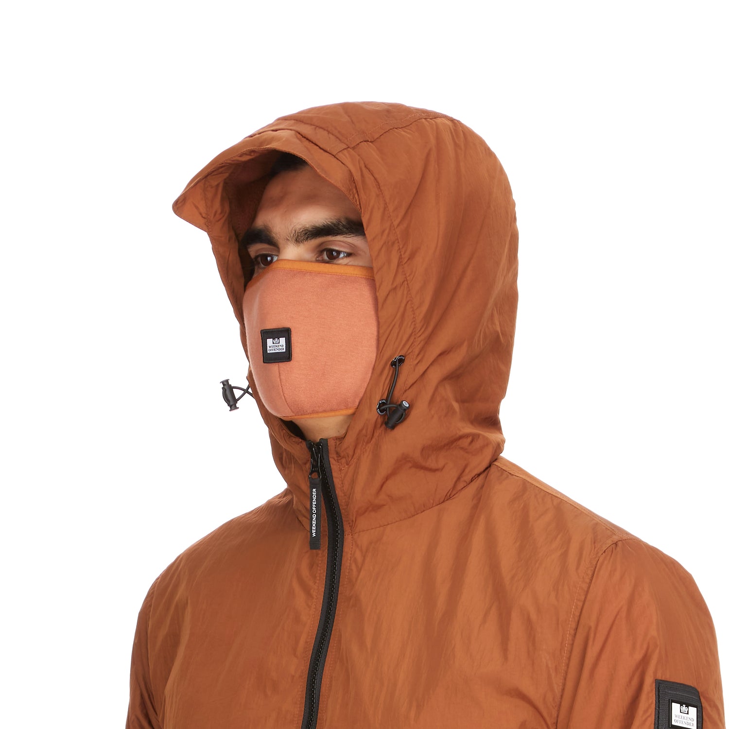 Weekend Offender Technician Windbreaker Jacket - Russet