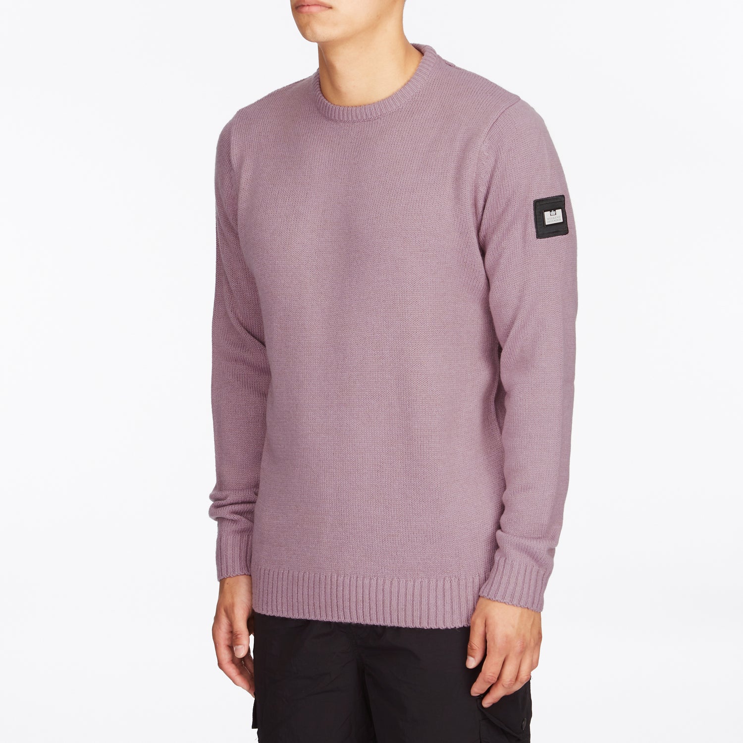 Weekend Offender Knitted Fishermans Crewneck Sweater - Cardona