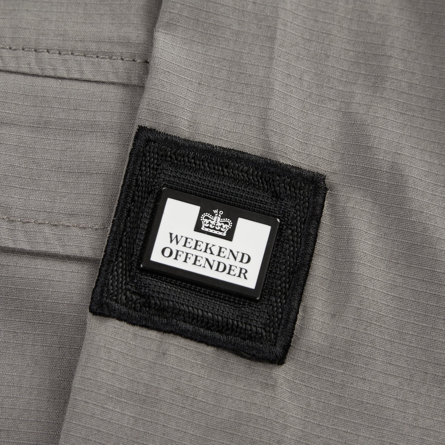 Weekend Offender Modafferi Quarter Zip Over Top Jacket - Pavement