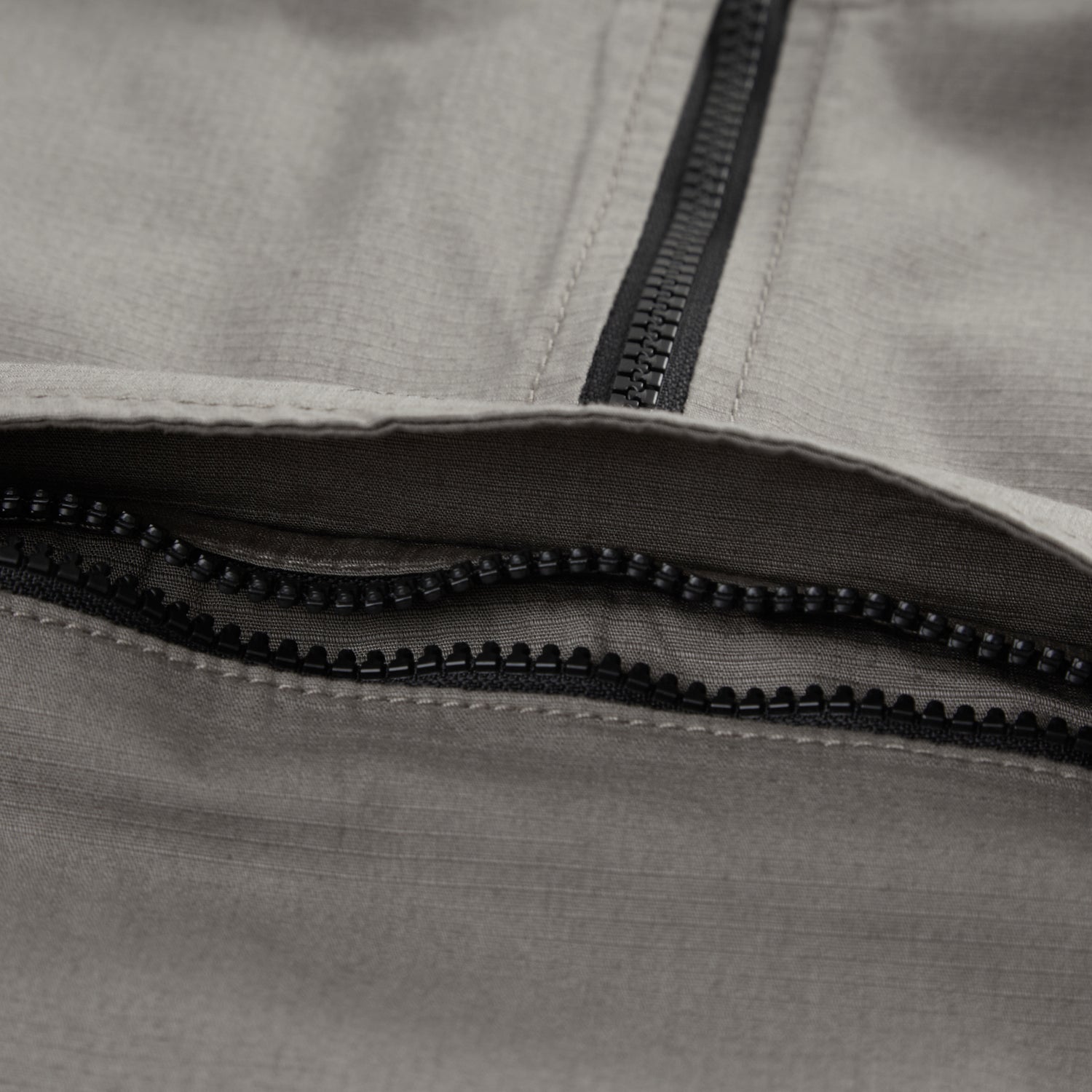 Weekend Offender Modafferi Quarter Zip Over Top Jacket - Pavement