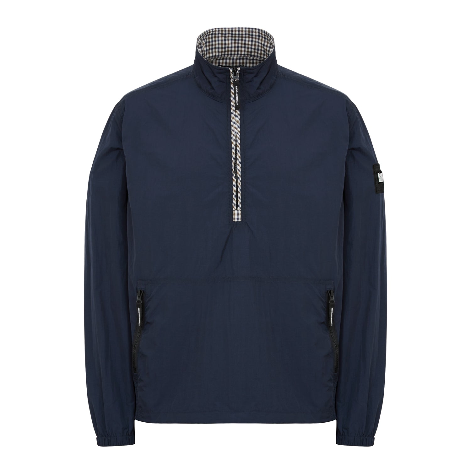 Weekend Offender Covington Lightweight Over Top Jacket - Navy