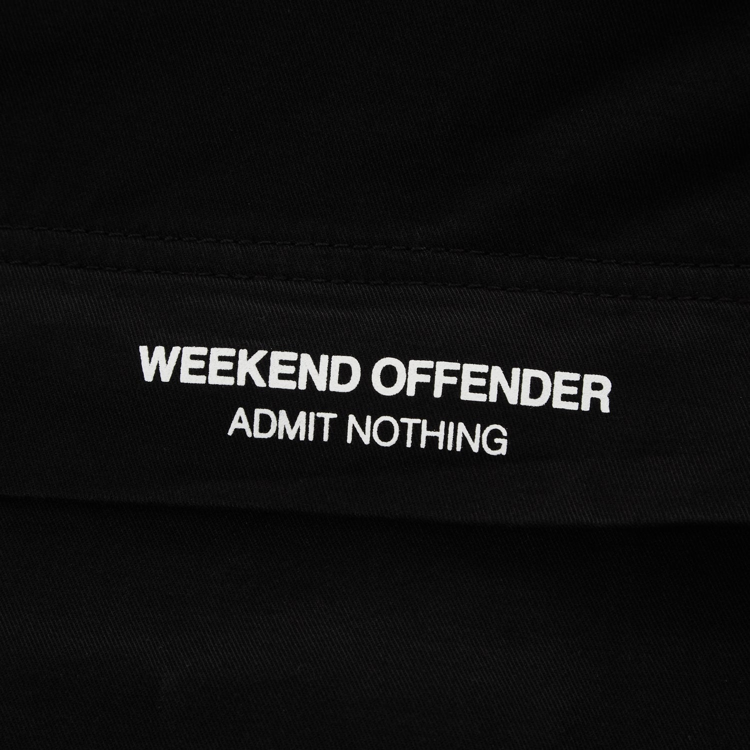 Weekend Offender Ortega Sniper Over Top Jacket - Black