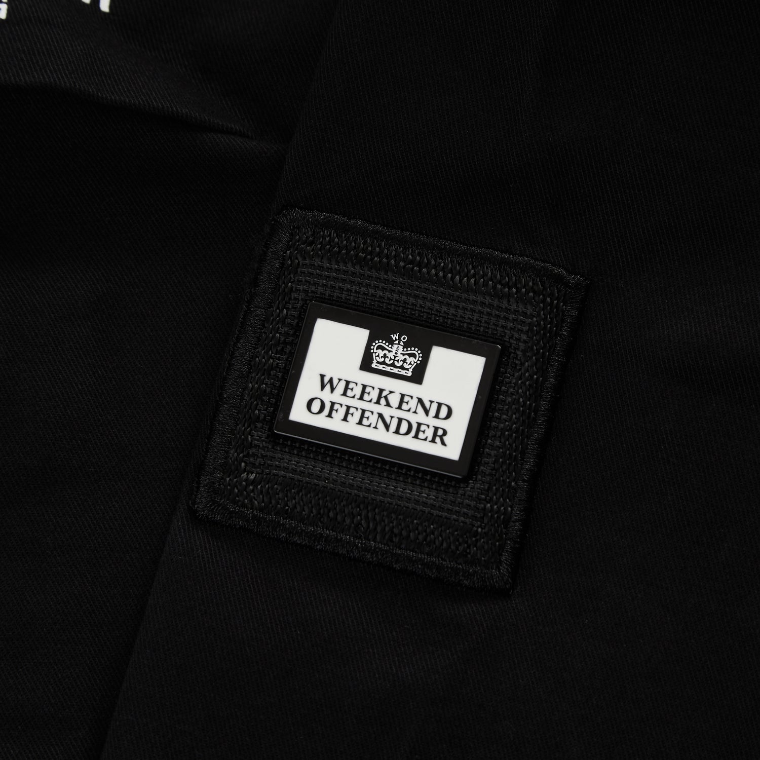 Weekend Offender Ortega Sniper Over Top Jacket - Black