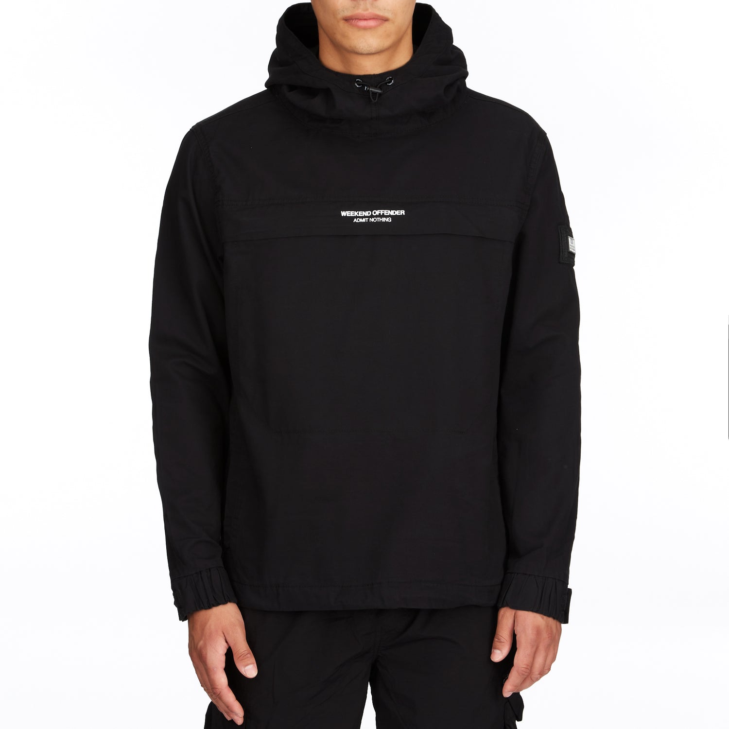 Weekend Offender Ortega Sniper Over Top Jacket - Black