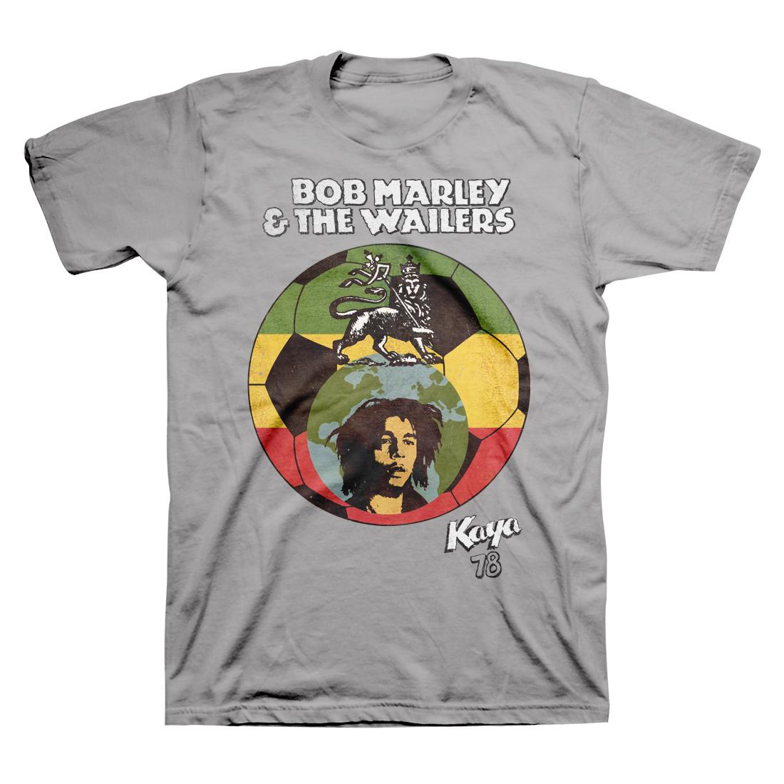 Bob Marley Kaya 78 World Futbol T-shirt