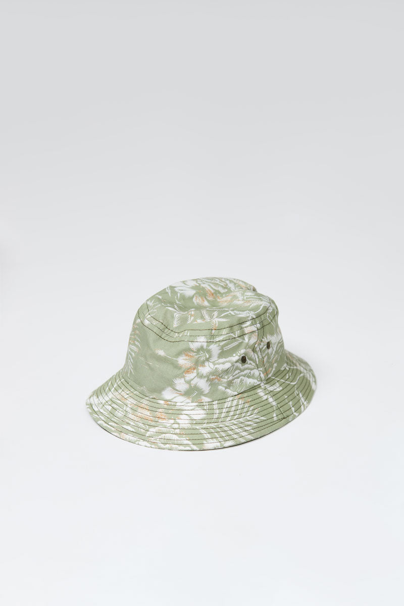Lite Year Hawaiian Bucket Hat - Sage