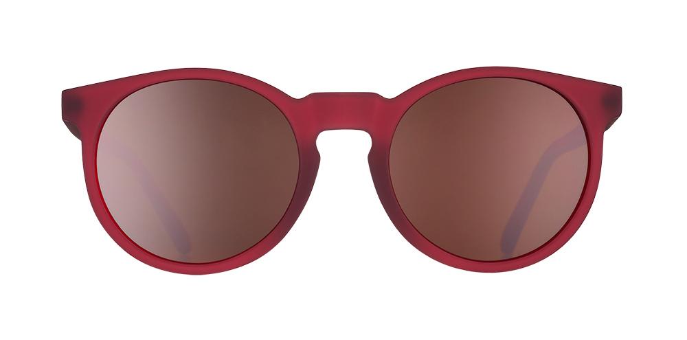 goodr Circle Gs Sunglasses - I'm Wearing Burgundy