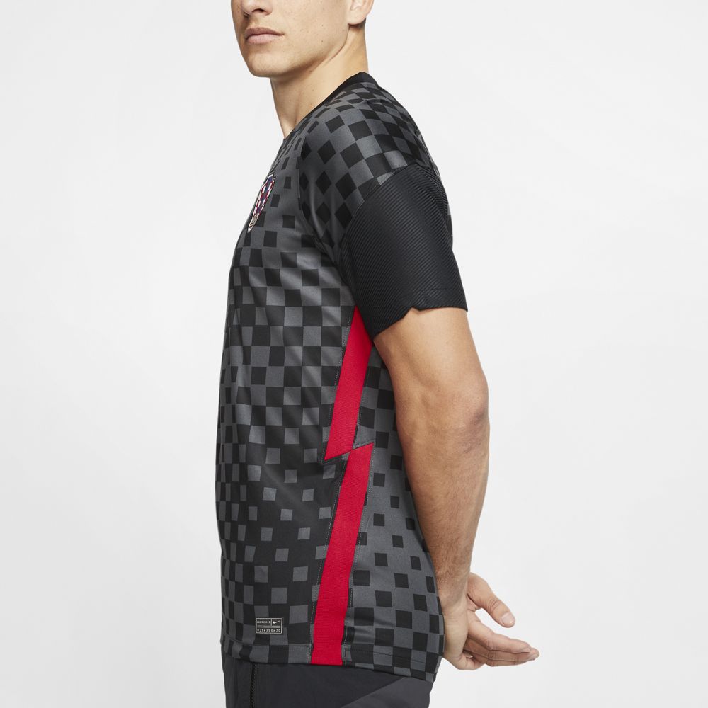 Nike Croatia 2020 Stadium Away Mens Soccer Jersey
