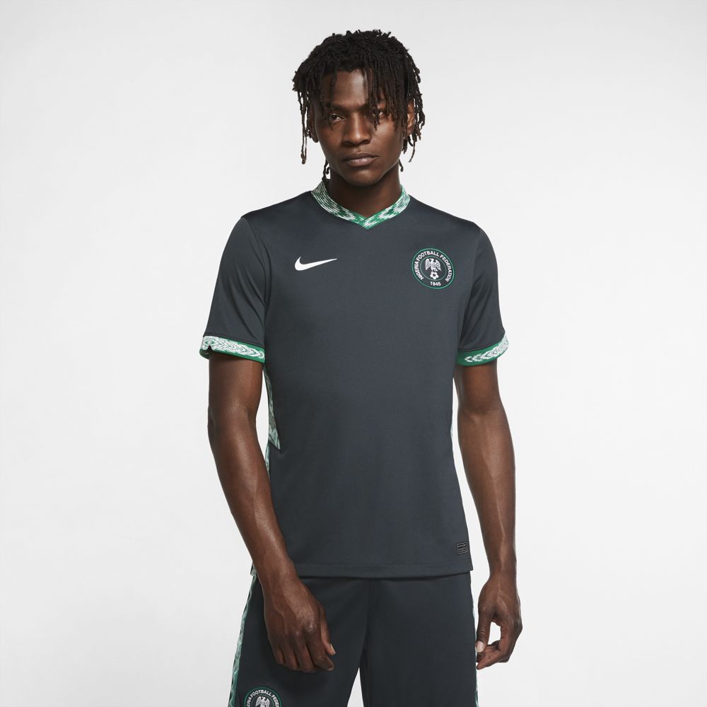 Nike Nigeria 2020 Stadium Away Mens Soccer Jersey