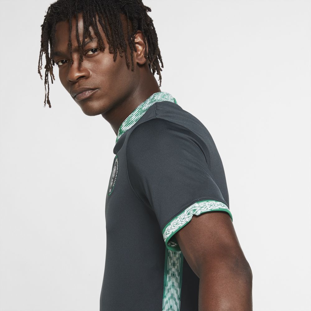 Nike Nigeria 2020 Stadium Away Mens Soccer Jersey