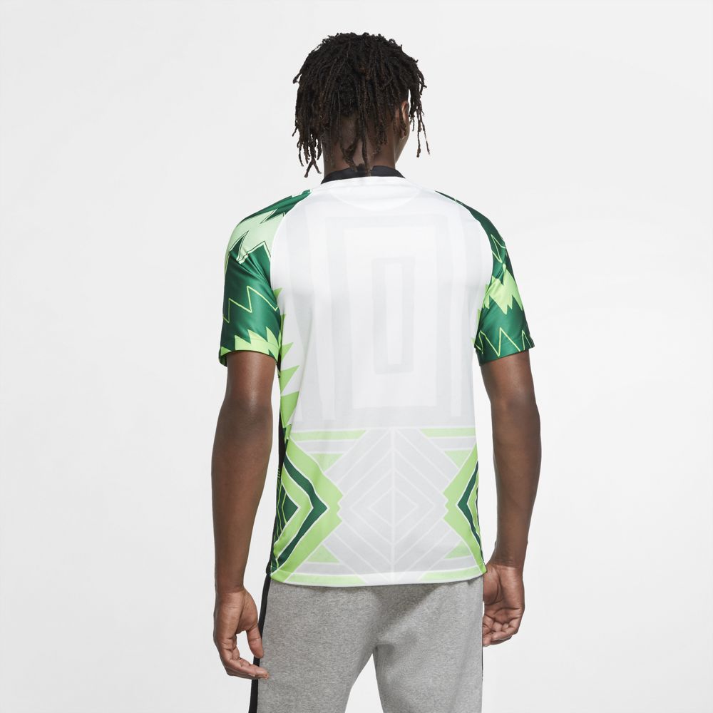 Nike Nigeria 2020 Stadium Home Mens Soccer Jersey