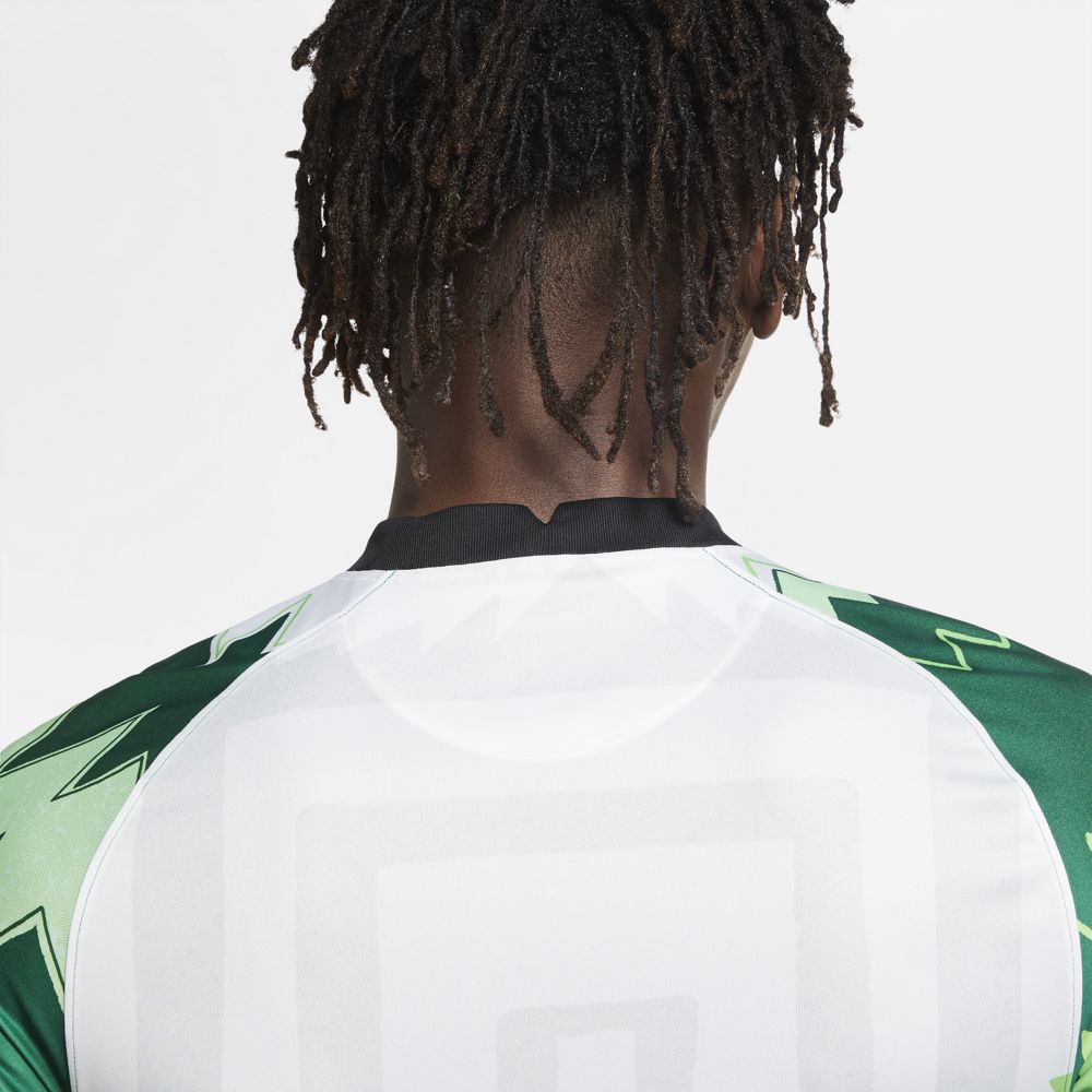 Nike Nigeria 2020 Stadium Home Mens Soccer Jersey