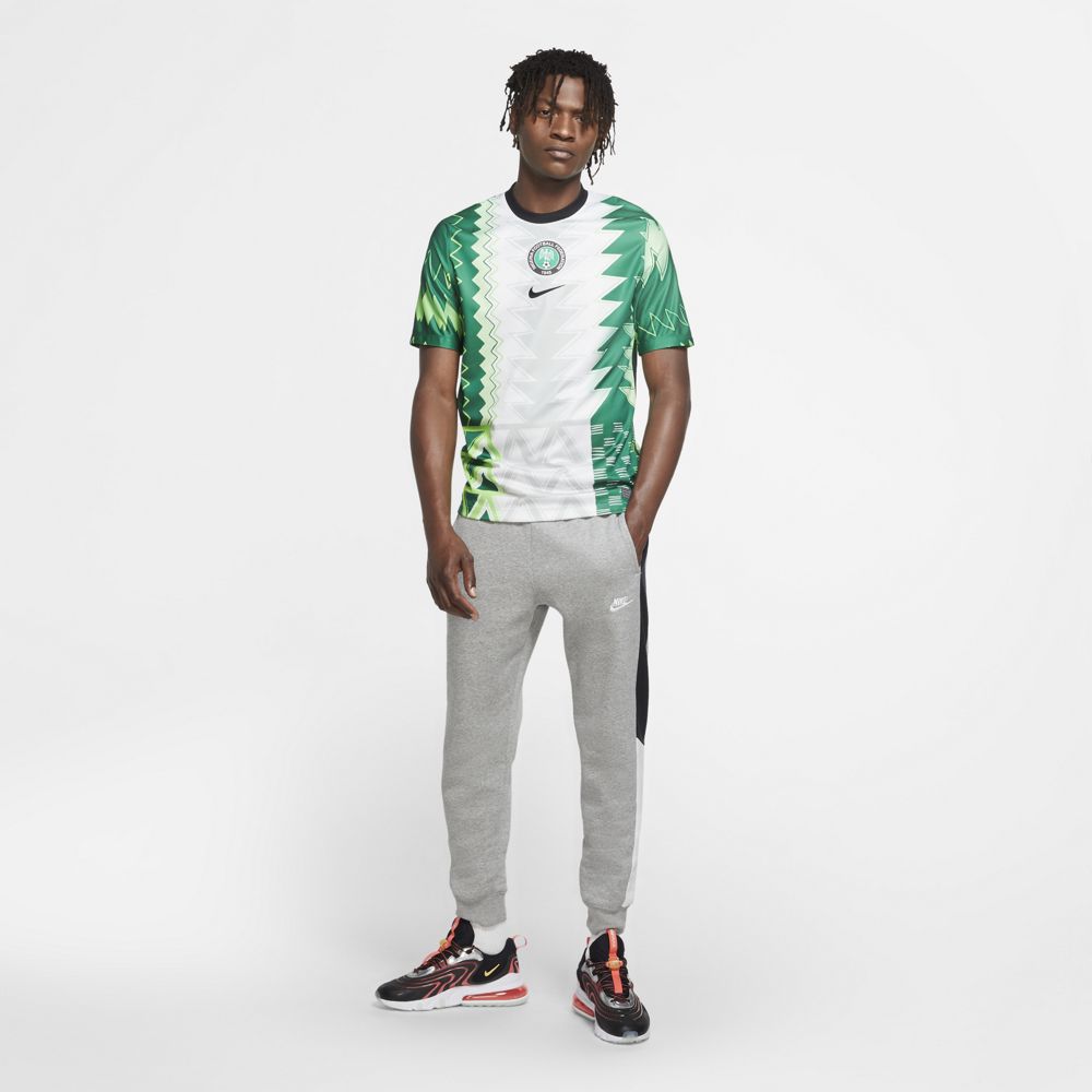 Nike Nigeria 2020 Stadium Home Mens Soccer Jersey